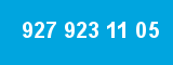 927 923 11 05 927 923 11 05